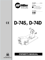 Miller Electric D-74S Le manuel du propriétaire