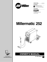 Miller Electric Millermatic 252 Le manuel du propriétaire