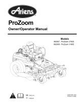 Ariens 992807-ProZoom 60 Le manuel du propriétaire