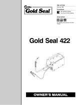 Miller Gold Seal 422 Le manuel du propriétaire