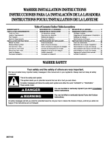 Roper CAWB527MQ2 Guide d'installation