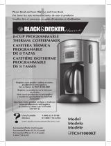 Black & Decker TCM1000KT Mode d'emploi