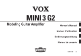 Vox MINI 3 G2 Le manuel du propriétaire