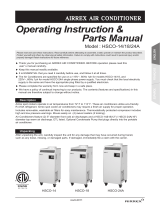 Airrex HSCO-14 Manuel utilisateur