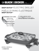Black & Decker Deep Dutch SKG610C Manuel utilisateur