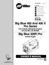 Miller Big Blue 300 PRO Series Le manuel du propriétaire