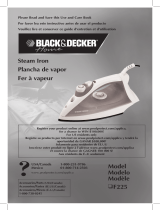 Black and Decker Appliances F225 Mode d'emploi
