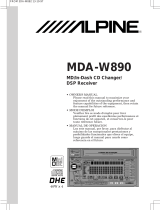 Alpine MDA-W890 Manuel utilisateur