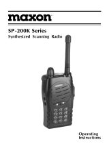 Maxon Telecom SP-200K Series Manuel utilisateur