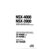Aiwa NSX-3900 Le manuel du propriétaire