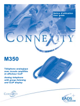 Eads Telecom Connexity M350 Manuel utilisateur