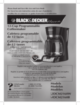 Black & Decker DCM2160W, DCM2160B Manuel utilisateur