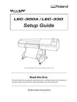 Roland LEC-300A Guide d'installation