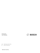 Bosch SHV58ExxUC Mode d'emploi