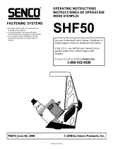 Senco SHF50 Manuel utilisateur
