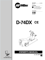 Miller D-74DX Le manuel du propriétaire