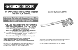 Black & Decker LSW36 Le manuel du propriétaire