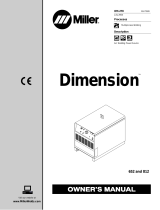 Miller Electric Dimension 812 Le manuel du propriétaire