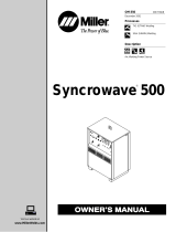 Miller Syncrowave 500 Le manuel du propriétaire