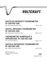 VOLTCRAFT IR 1200-50D USB Mode d'emploi