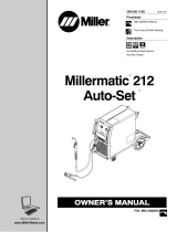 Miller Millermatic 212 Auto-Set Le manuel du propriétaire