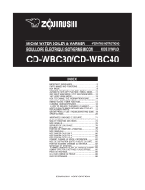 Zojirushi CD-WBC30/40 Le manuel du propriétaire