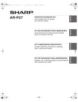 Sharp AR-P27 Guide d'installation