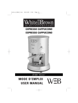 White and Brown EX 825 LORENZO Manuel utilisateur