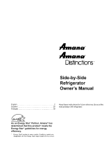 Amana DRS2662AW Le manuel du propriétaire