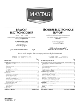 Maytag Bravos W10267625A - SP Mode d'emploi