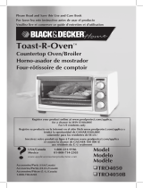 Black & Decker Toast-R-Oven TRO4050B Manuel utilisateur