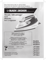 Black and Decker Appliances F1000 Manuel utilisateur