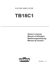 Vox TB18C1 Le manuel du propriétaire