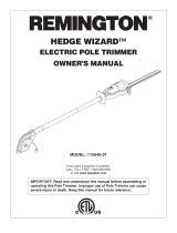 Remington HEDGE WIZARD 110946-01 Le manuel du propriétaire