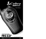 Cobra FRS237 Manuel utilisateur
