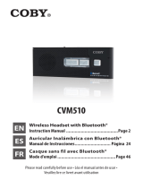 Coby CVM510 Manuel utilisateur