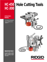 RIDGID HC-450 Manuel utilisateur