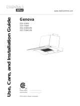 Zephyr Genova ZGE-E36AS Guide d'installation