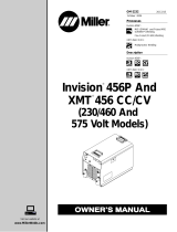 Miller INVISION 456P (230/460 575 VOLT) Le manuel du propriétaire