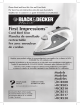 Black & Decker First Impressions ICR510 Manuel utilisateur