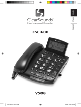 ClearSounds V508 Mode d'emploi