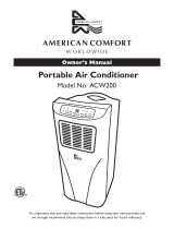 American Comfort Worldwide ACW200 Le manuel du propriétaire