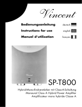 VINCENT SP-T800 Le manuel du propriétaire