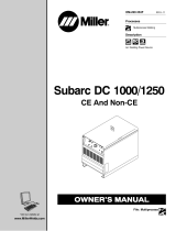Miller Subarc DC 1250 Le manuel du propriétaire