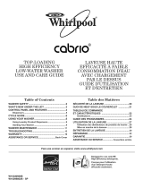 Whirlpool Cabrio WTW7800XL0 Mode d'emploi