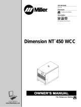 Miller DIMENSION NT 450 WCC Le manuel du propriétaire