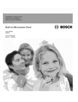 Bosch HMT5020 Guide d'installation