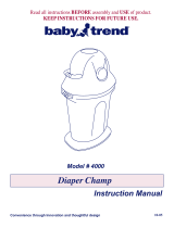 Baby Trend 4000 Manuel utilisateur