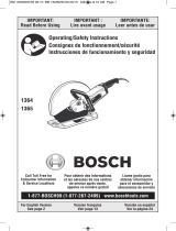 Bosch Power Tools 1364 Manuel utilisateur