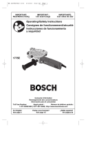 Bosch 1775E Manuel utilisateur